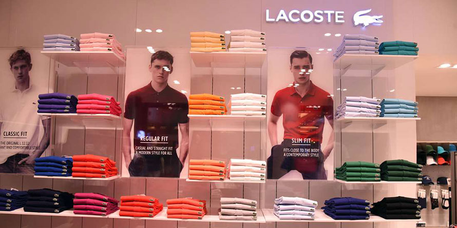 lacoste great mall