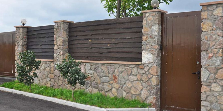 What It Takes To Put Up A Modern Fence Business Daily - Block Wall Fence Cost