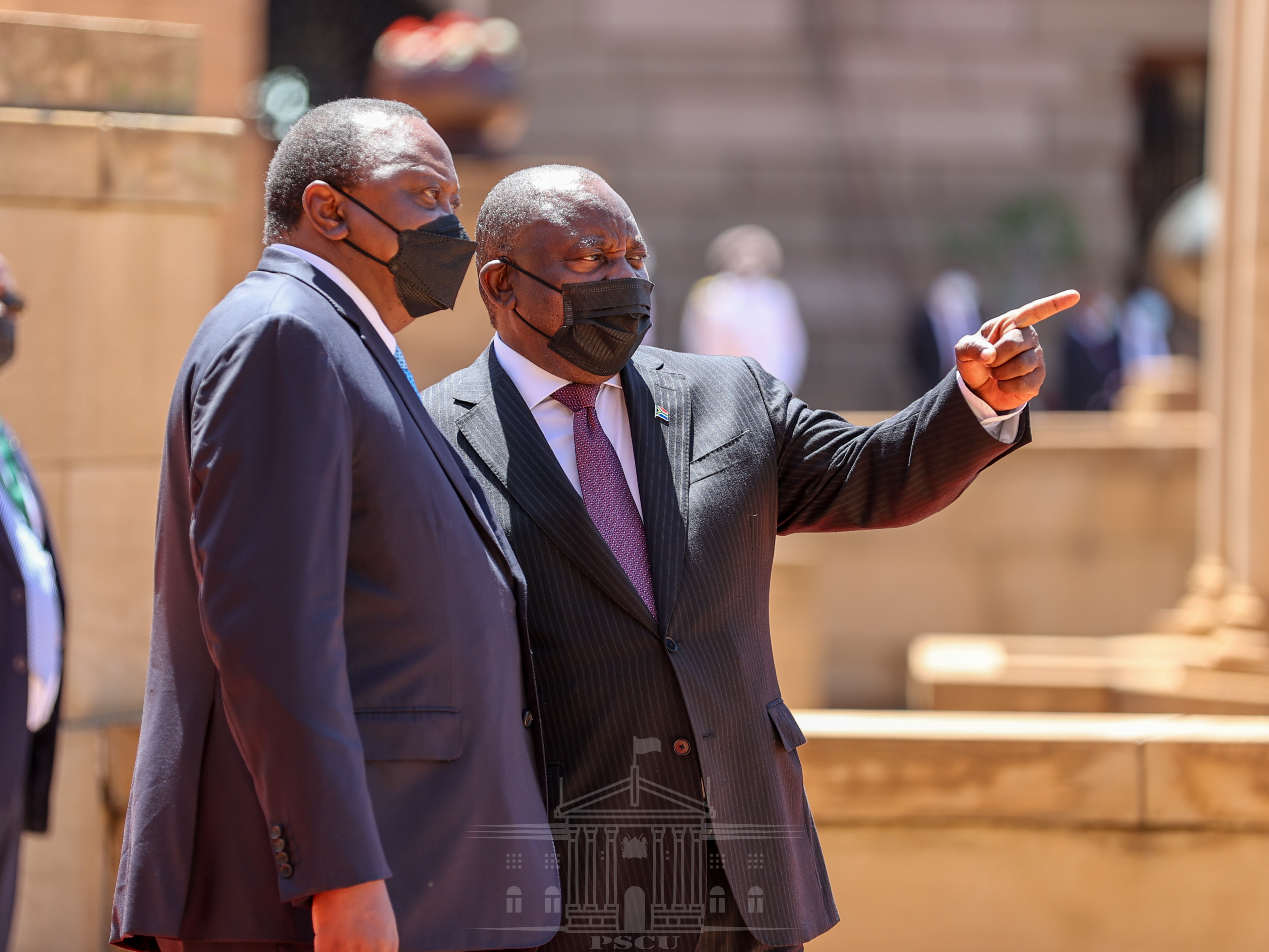 Presidents Kenyatta and Ramaphosa in key summit in South Africa - Vimarsana News