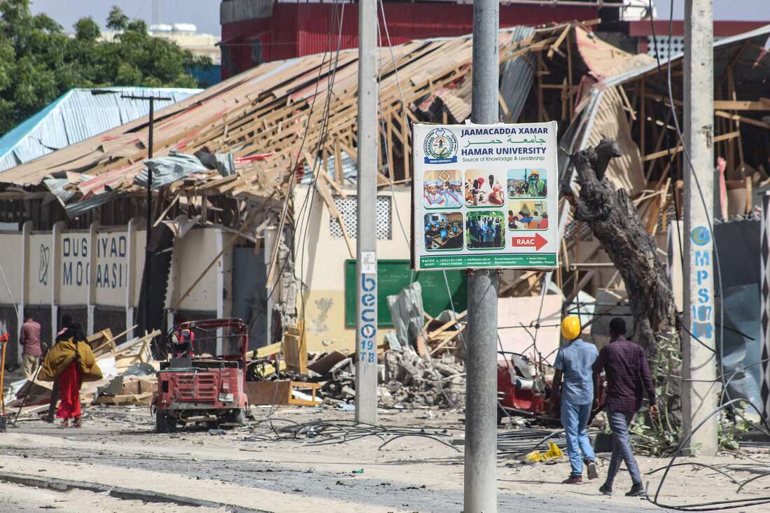 Death toll in Mogadishu rises to 8, as Shabaab claims bombing - Vimarsana News