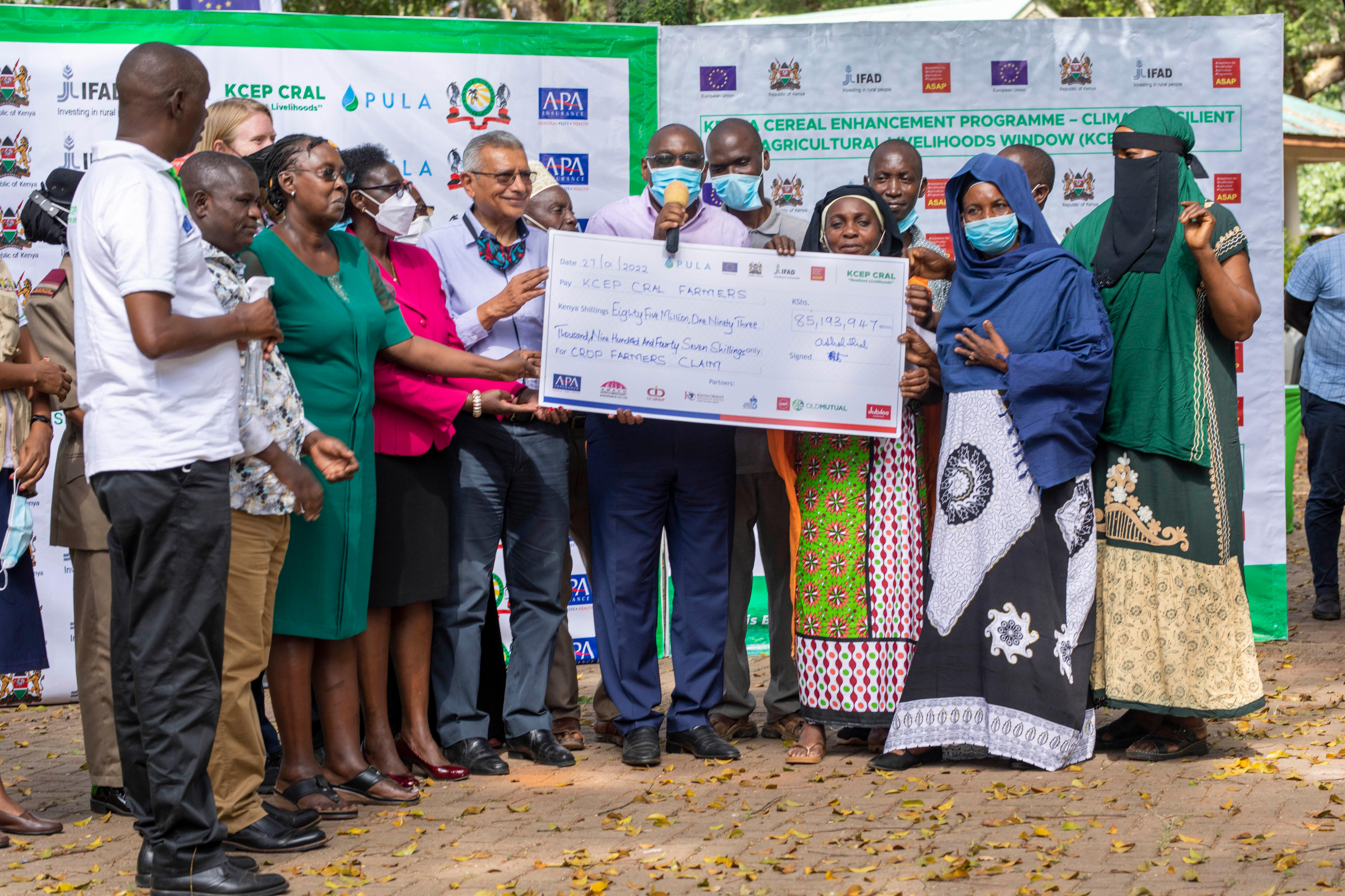 Insurance startup Pula to pay Coast farmers Sh85.1m for losses