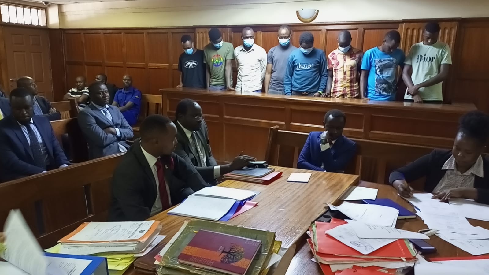 Eight suspects charged over Sh450m NCBA heist - Vimarsana News