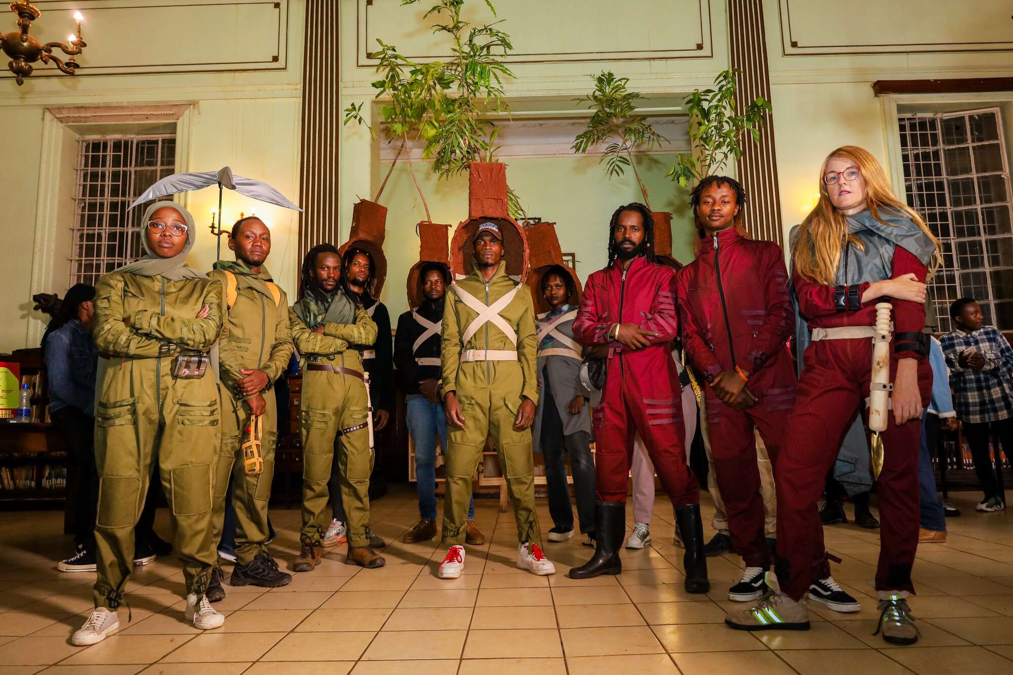 The face of Nairobi in 2299 manifests on dystopic wearable art and installations - Vimarsana News