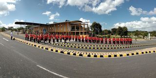 KDF mounts a guard of honour for Ethiopia's Prime Minister Abiy Ahmed 