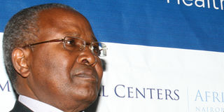 Prof Isaac Kibwage in 2016.