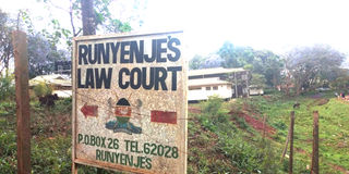 Runyenjes Law Courts 