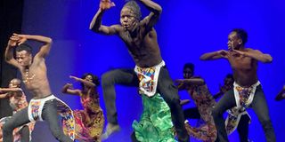 Sarakasi Dancers in Dance EXtravaganza with Ballet Kenya Studio at Kenya National Theatre, 13.3.21