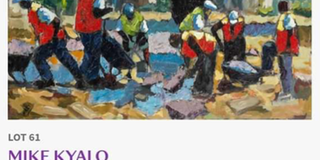 Mike Kyalo's Road Workers in Manjano show at Alliance Francaise May 1, 2021