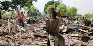 KRC demolitions in Kibos