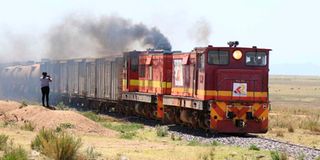 Nairobi-Nanyuki railway 