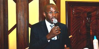 Sacco Societies Regulatory Authority (Sasra) chief executive Peter Njuguna