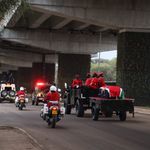 Kibaki's solemn procession