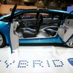 A Toyota Hybrid Car