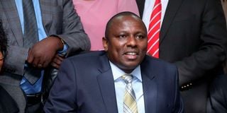 National Assembly Majority Leader Kimani Ichung’wa