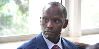 Kenya Pipeline Company md Joe Sang. 