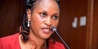Registrar of Political Parties Ann Nderitu