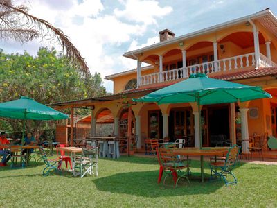 Pallet Cafe Ideal spot for Indian Ocean cool breeze on Diani beach