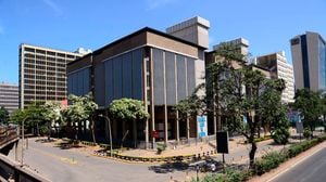 The Central Bank of Kenya in Nairobi.