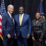 President Joe Biden, President William Ruto and First Lady Rachel Ruto