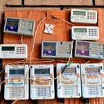 A prepaid electricity token machine provided by Kenya Power and Lightning Company.