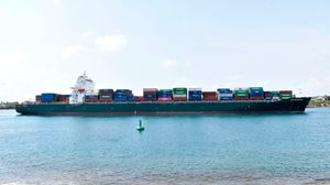 Malta flagged ship calls at the Port of Mombasa