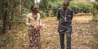 Paulin Basinga and Martha Ndirangu