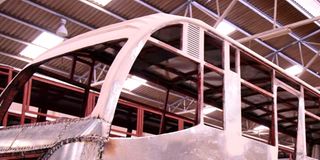 Bus assembly plant
