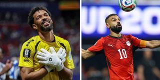 Vozinha and Mohamed Salah